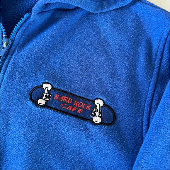 Vintage Y2K Skateboard Hard Rock Cafe Zippered Hoodie Sweatshirt Jacket / XS - S - Picture 6 of 10